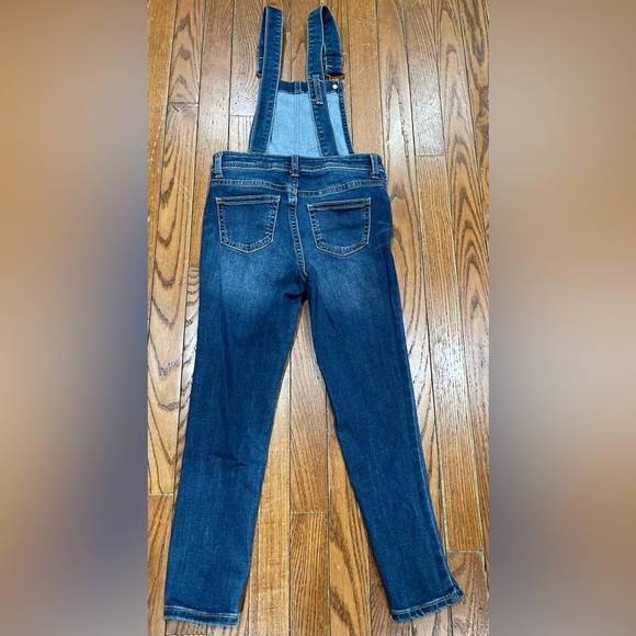 Cat & Jack Blue Denim Overalls - Picture 2 of 9
